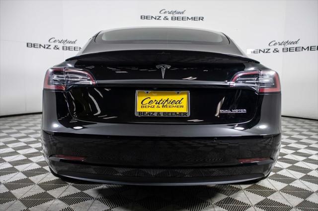 used 2022 Tesla Model 3 car, priced at $31,000