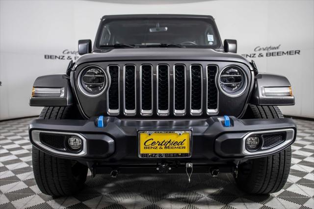 used 2022 Jeep Wrangler Unlimited 4xe car, priced at $31,800