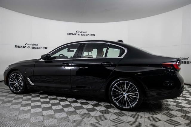 used 2021 BMW 530e car, priced at $32,300
