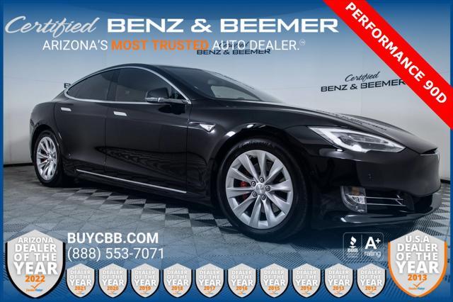 used 2016 Tesla Model S car, priced at $34,800