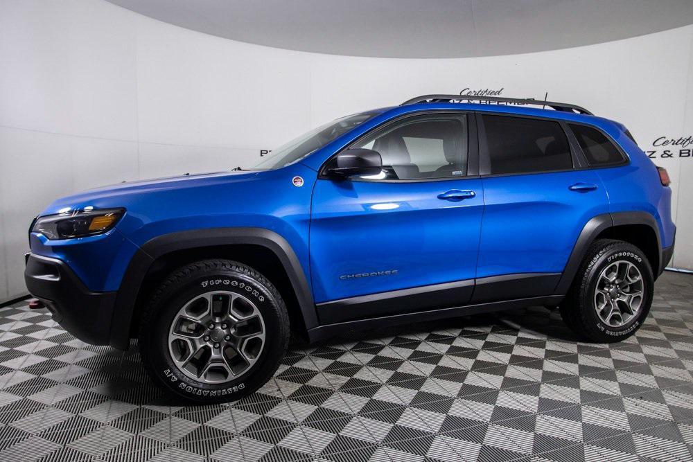 used 2020 Jeep Cherokee car, priced at $21,500