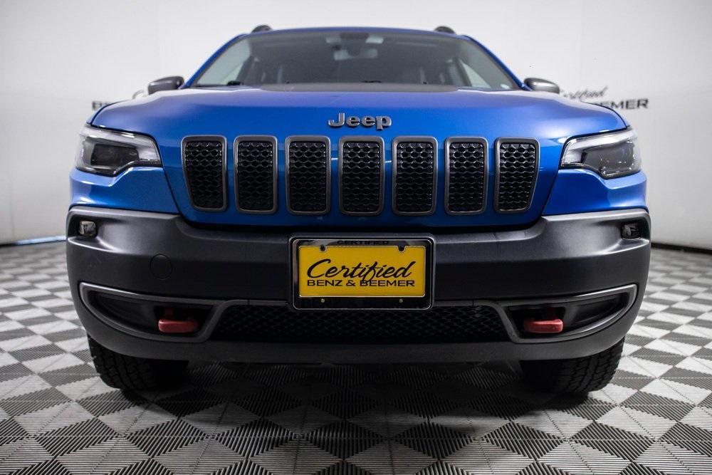 used 2020 Jeep Cherokee car, priced at $21,500