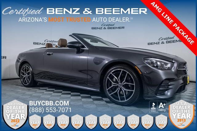 used 2022 Mercedes-Benz E-Class car, priced at $65,000