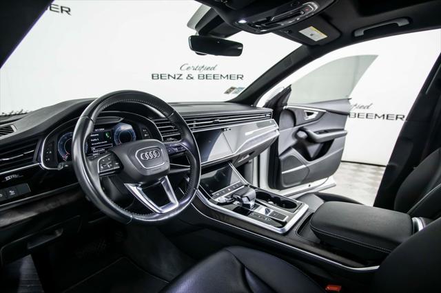 used 2019 Audi Q8 car, priced at $36,500