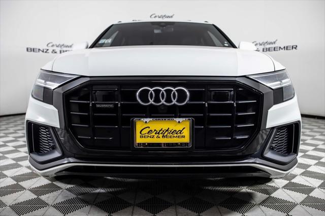 used 2019 Audi Q8 car, priced at $36,500