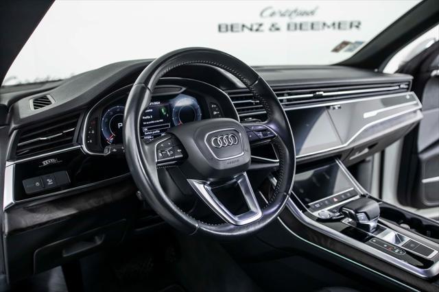 used 2019 Audi Q8 car, priced at $36,500