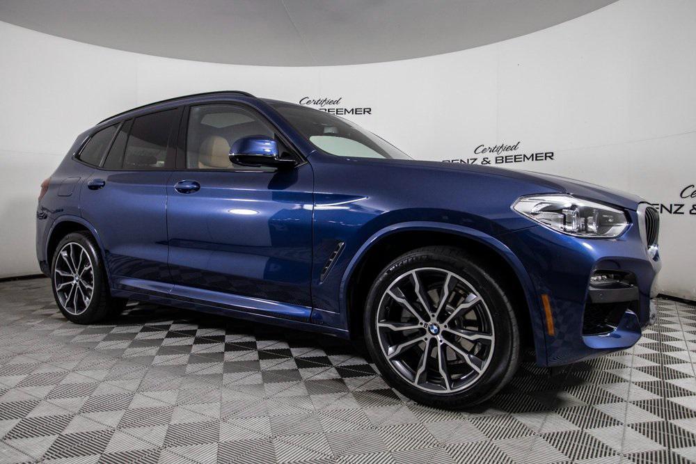 used 2021 BMW X3 car, priced at $27,000
