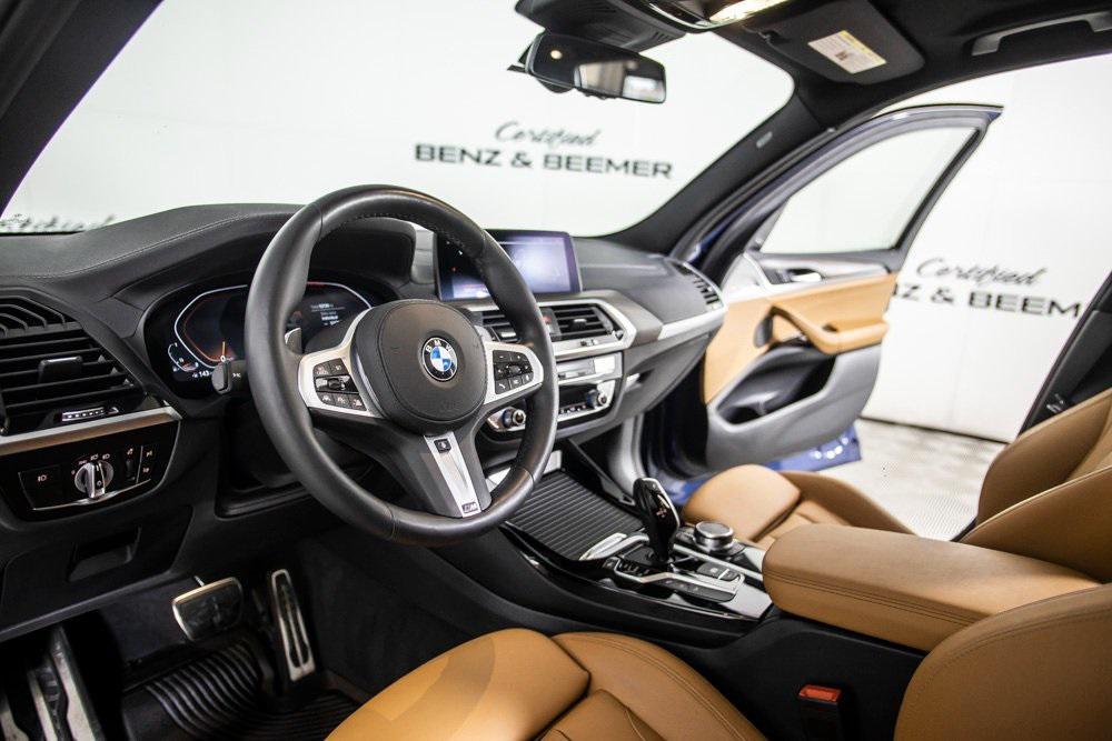 used 2021 BMW X3 car, priced at $27,000