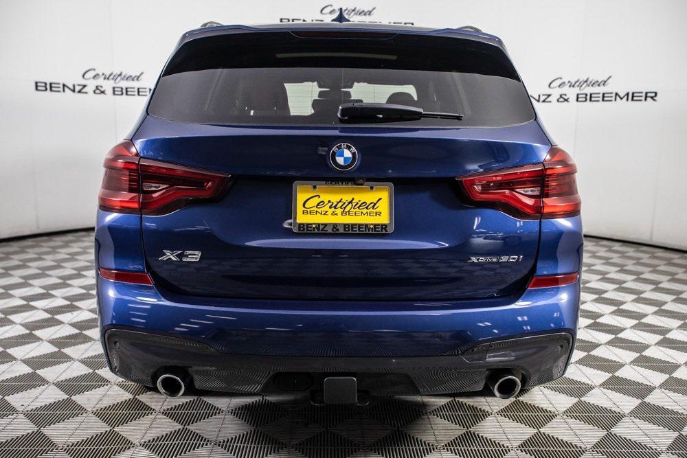used 2021 BMW X3 car, priced at $27,000