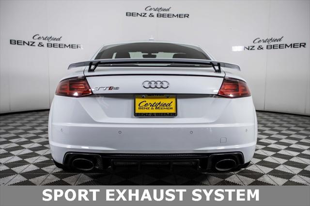 used 2018 Audi TT RS car, priced at $57,000