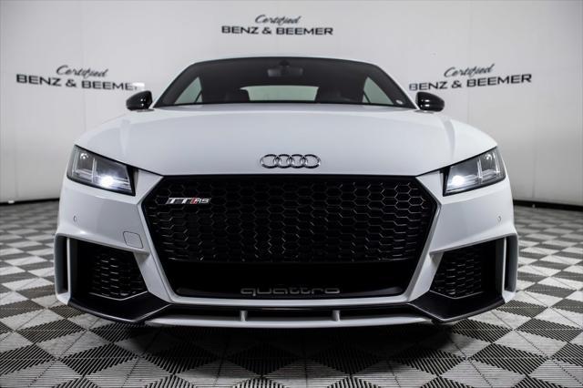 used 2018 Audi TT RS car, priced at $57,000