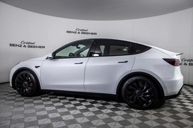 used 2022 Tesla Model Y car, priced at $35,000