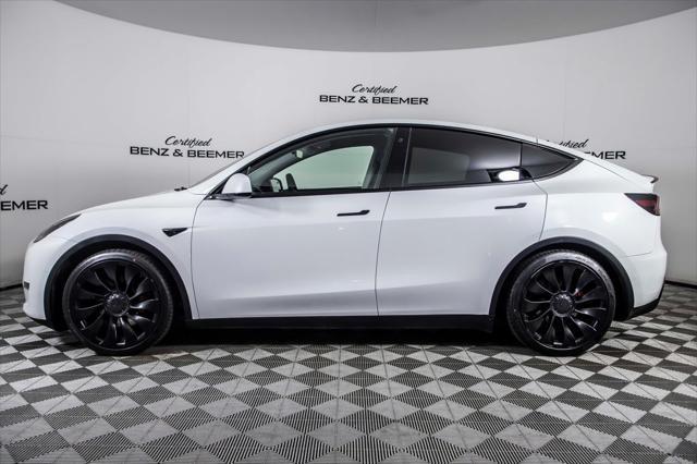 used 2022 Tesla Model Y car, priced at $35,000