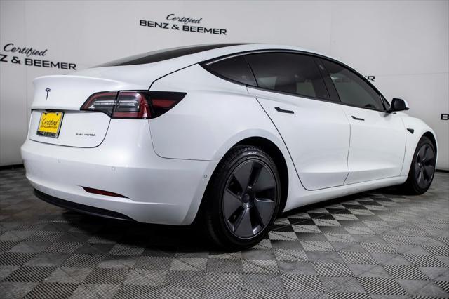 used 2022 Tesla Model 3 car, priced at $24,800