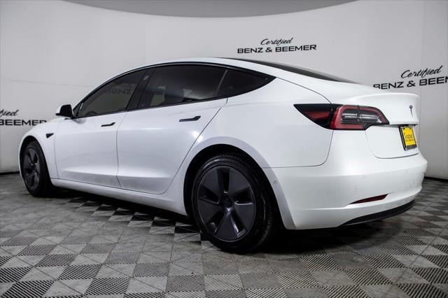 used 2022 Tesla Model 3 car, priced at $24,800