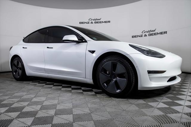 used 2022 Tesla Model 3 car, priced at $24,800