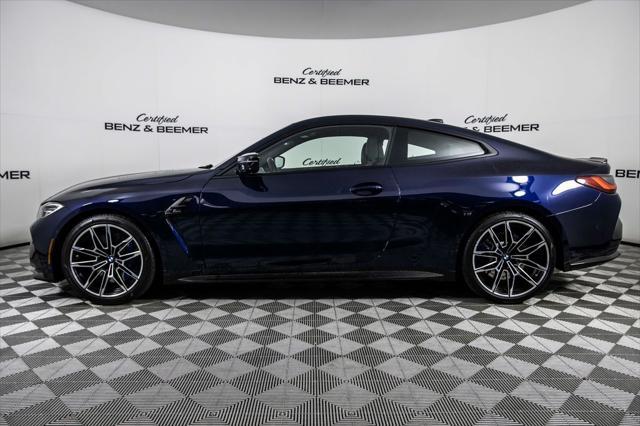 used 2021 BMW M4 car, priced at $69,800