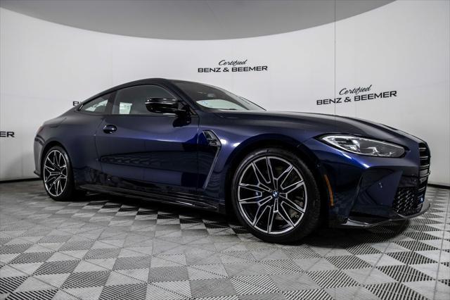 used 2021 BMW M4 car, priced at $69,800