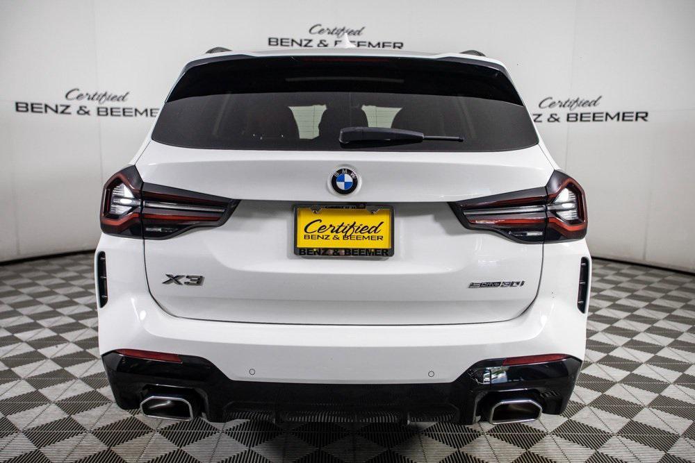 used 2022 BMW X3 car, priced at $29,500