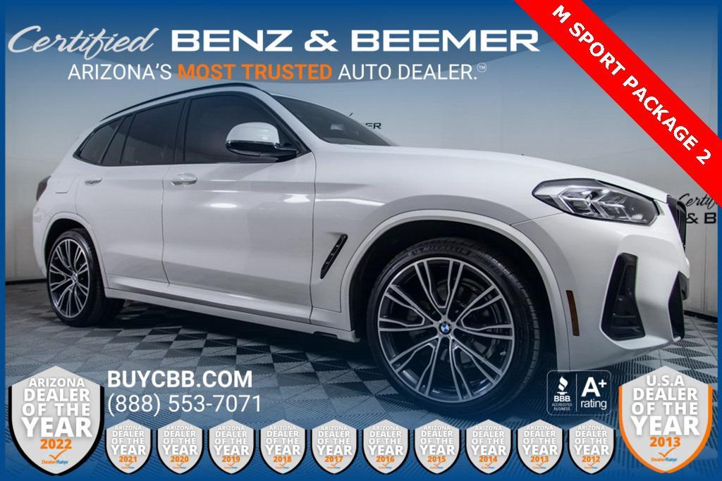 used 2022 BMW X3 car, priced at $29,500