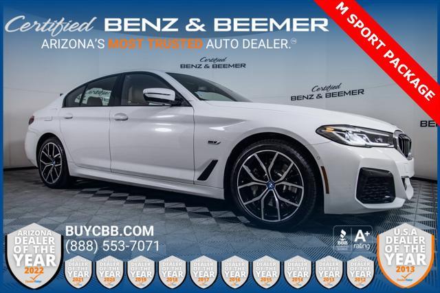 used 2022 BMW 530e car, priced at $38,500