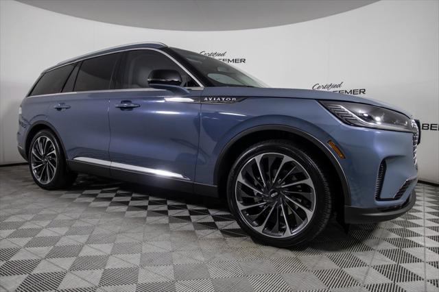 used 2025 Lincoln Aviator car, priced at $69,800
