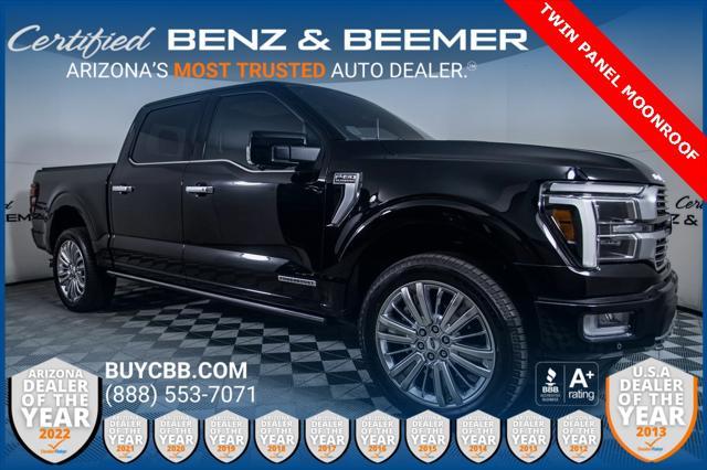 used 2024 Ford F-150 car, priced at $73,000