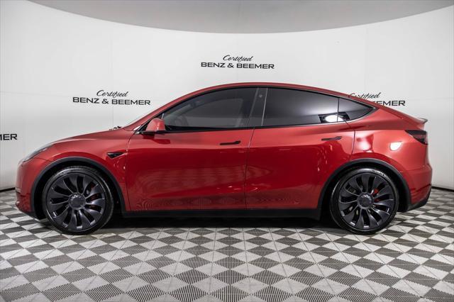 used 2023 Tesla Model Y car, priced at $36,000