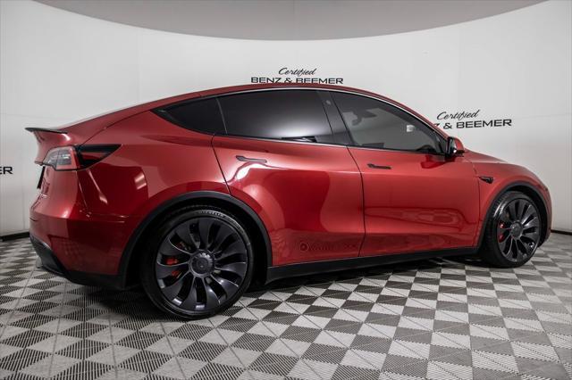 used 2023 Tesla Model Y car, priced at $36,000