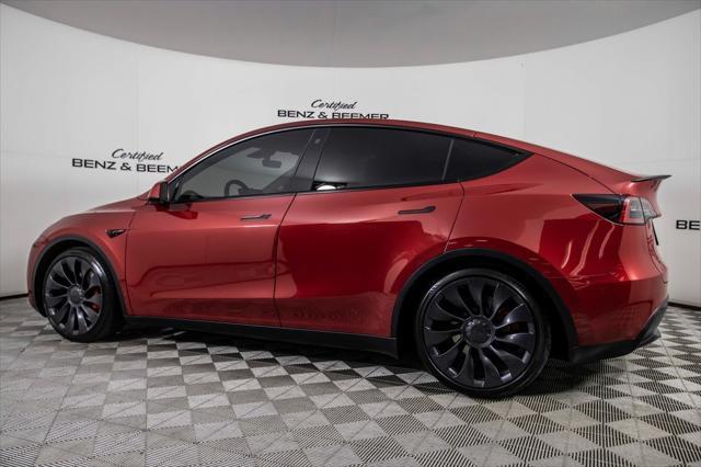 used 2023 Tesla Model Y car, priced at $36,000