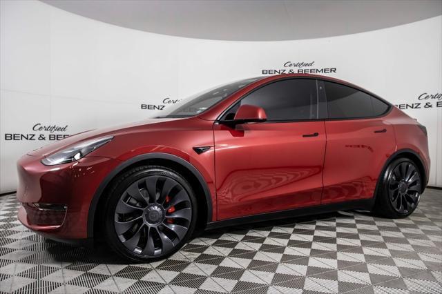 used 2023 Tesla Model Y car, priced at $36,000