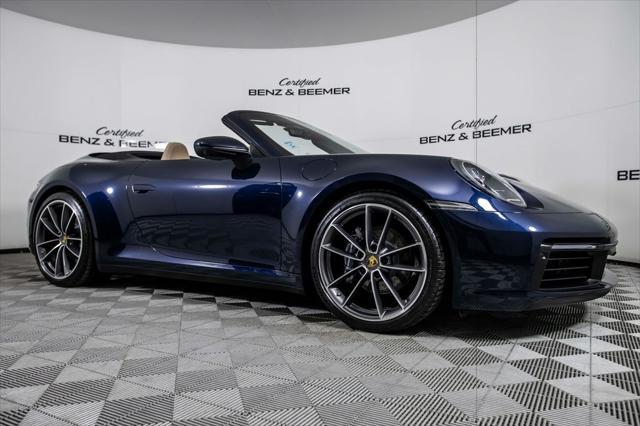 used 2021 Porsche 911 car, priced at $117,000