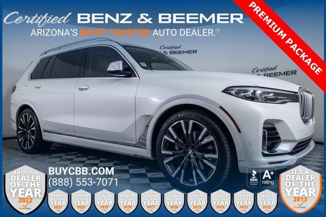 used 2021 BMW X7 car, priced at $53,000