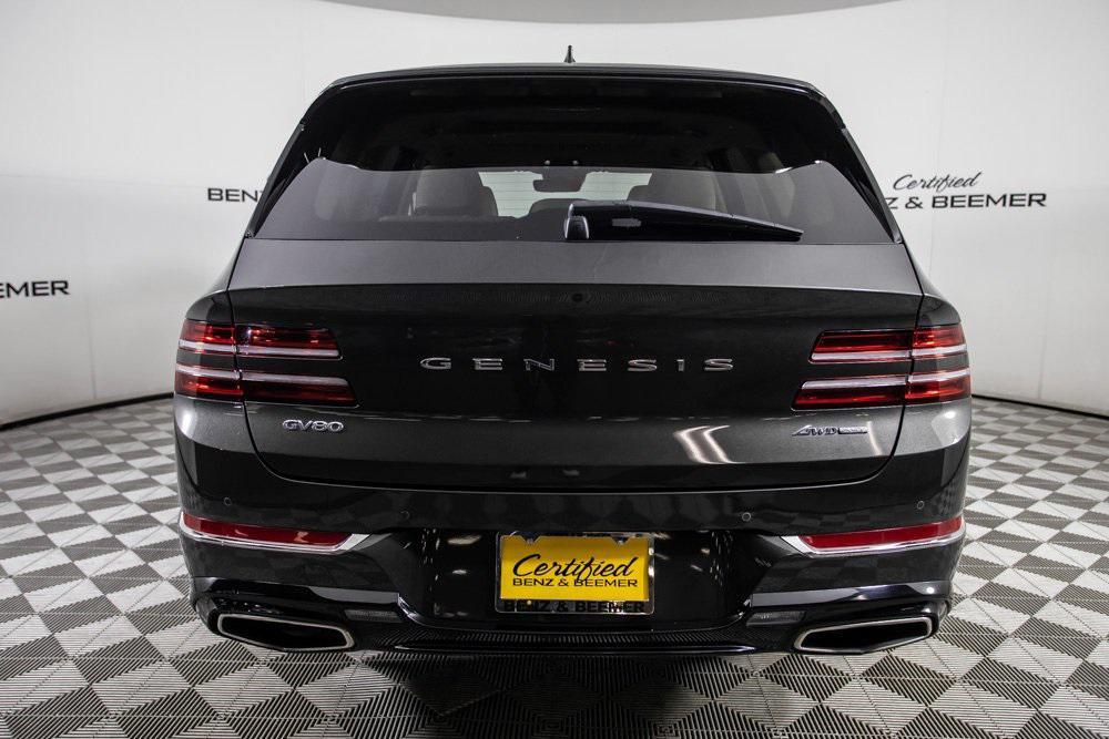 used 2024 Genesis GV80 car, priced at $51,300