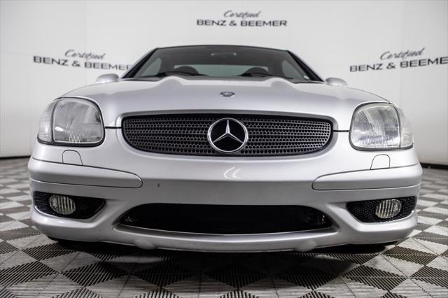 used 2002 Mercedes-Benz SLK-Class car, priced at $9,800