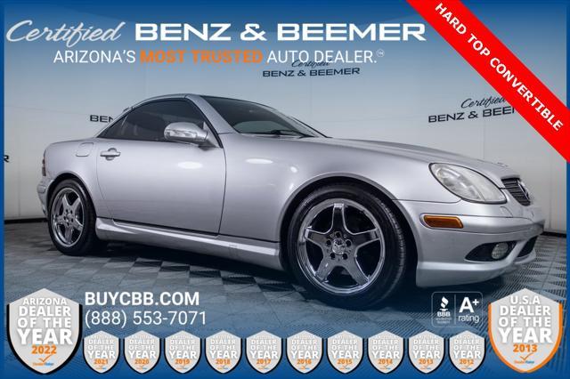 used 2002 Mercedes-Benz SLK-Class car, priced at $9,800