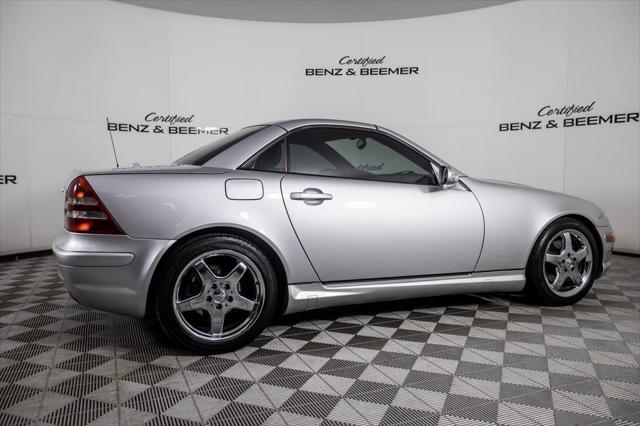 used 2002 Mercedes-Benz SLK-Class car, priced at $9,800