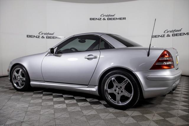 used 2002 Mercedes-Benz SLK-Class car, priced at $9,800