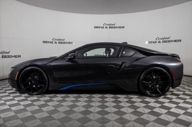 used 2015 BMW i8 car, priced at $55,000