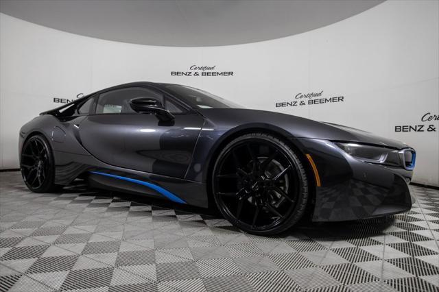 used 2015 BMW i8 car, priced at $55,000