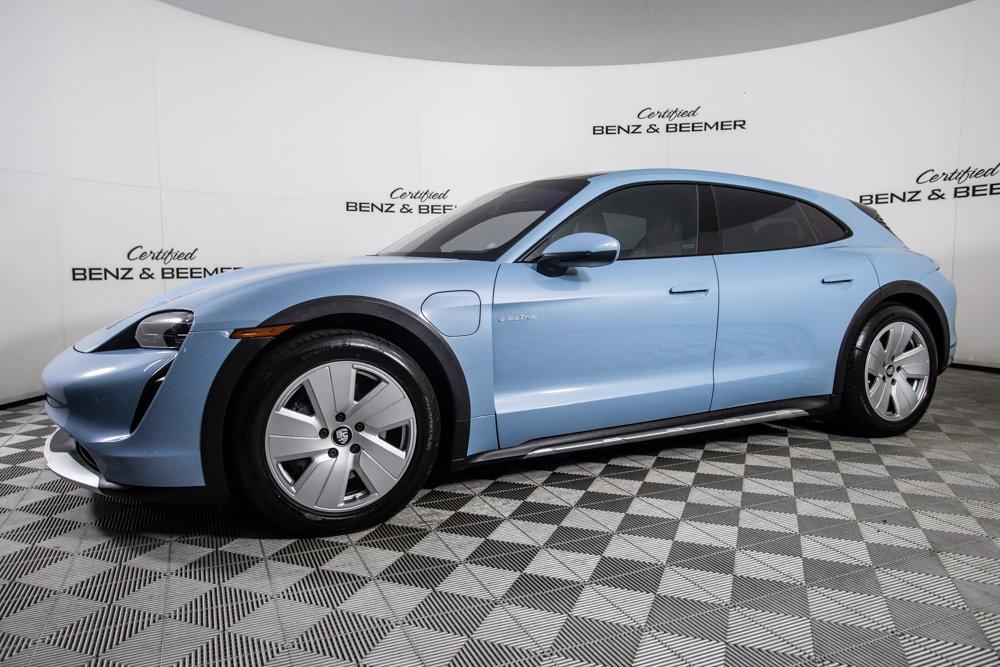 used 2021 Porsche Taycan car, priced at $62,000