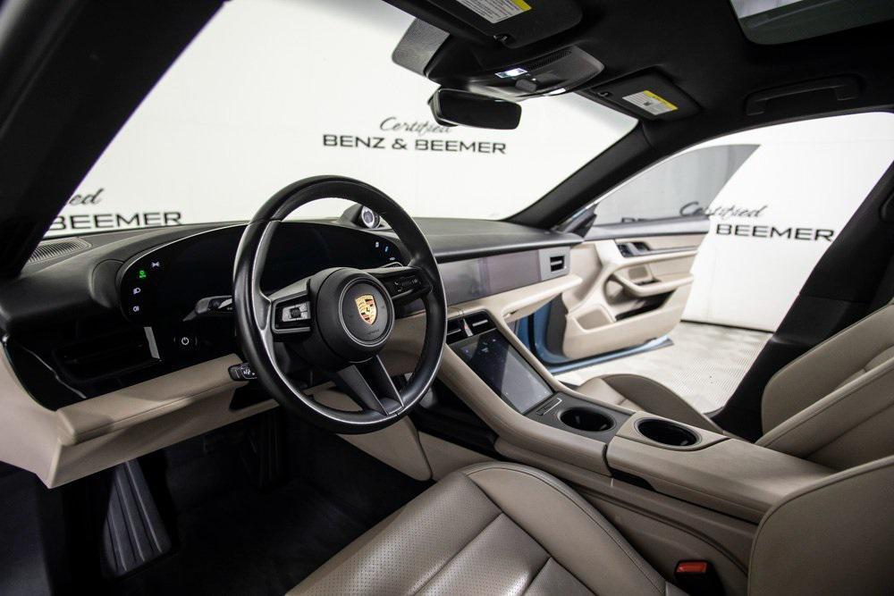 used 2021 Porsche Taycan car, priced at $62,000