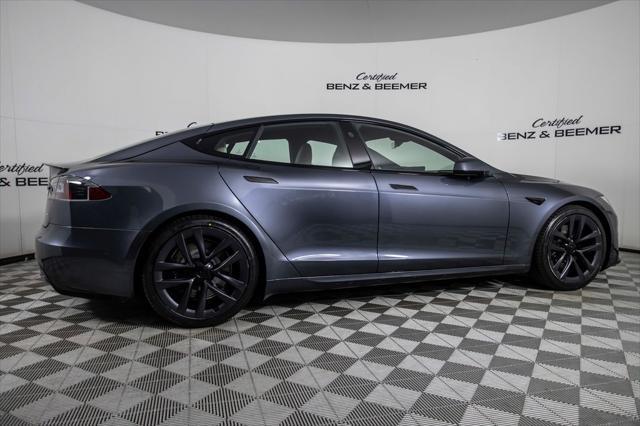 used 2021 Tesla Model S car, priced at $65,000