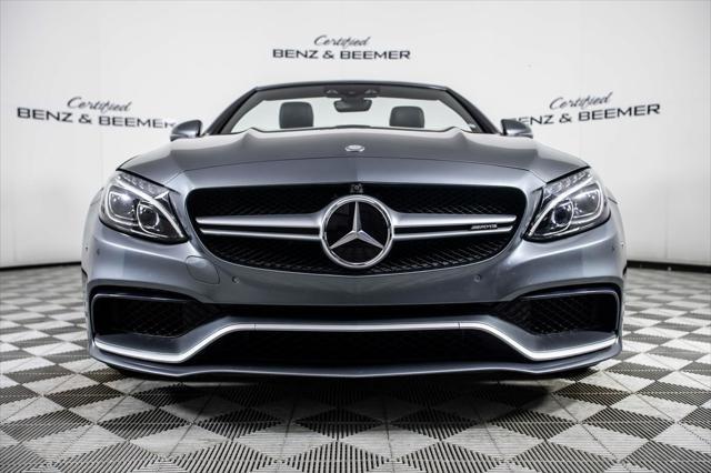 used 2017 Mercedes-Benz AMG C 63 car, priced at $44,500