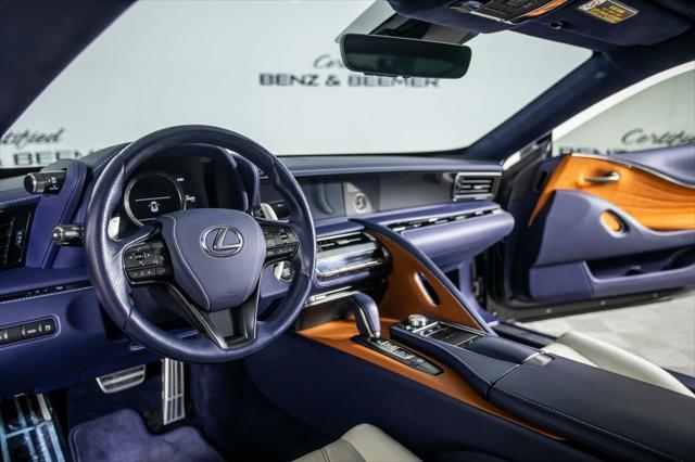 used 2019 Lexus LC 500 car, priced at $65,500