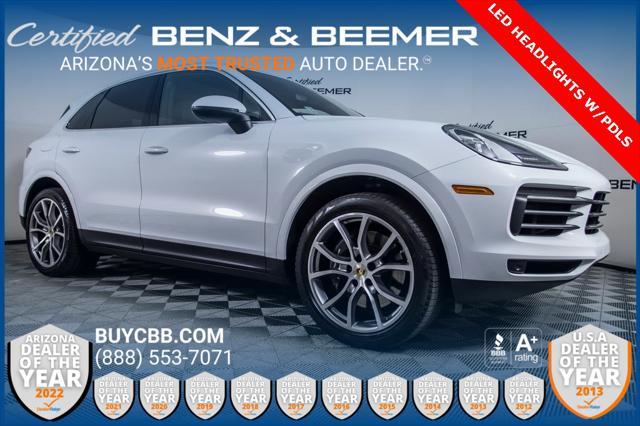 used 2022 Porsche Cayenne car, priced at $61,000