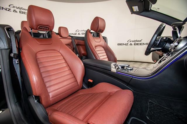 used 2020 Mercedes-Benz AMG C 43 car, priced at $44,500