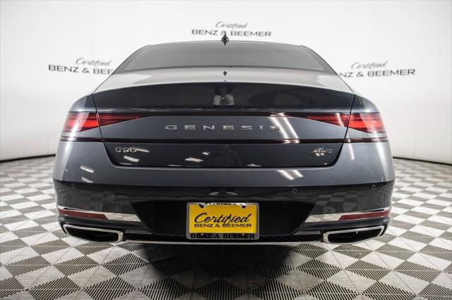 used 2023 Genesis G90 car, priced at $68,000