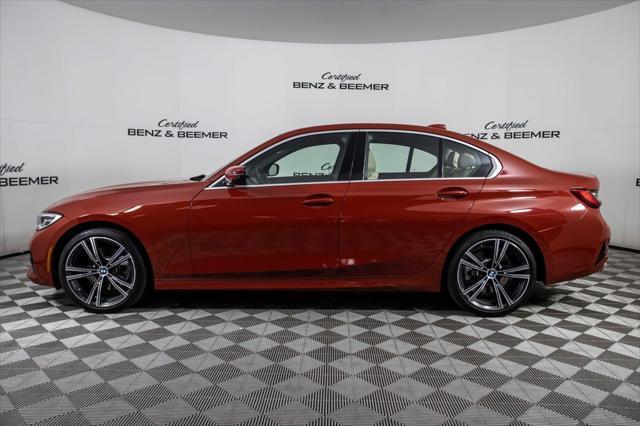 used 2021 BMW 330 car, priced at $31,800