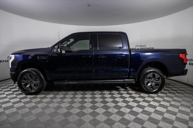 used 2023 Ford F-150 Lightning car, priced at $49,800